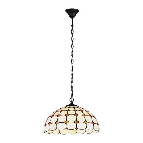 Candelabru Marvel 2xE27 metal/sticla bronz/multicolor Rabalux RBL8076