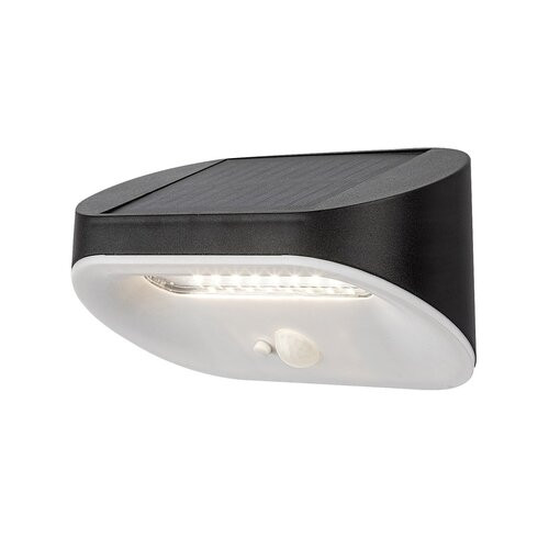Lampa solara Brezno LED 3.2W acril negru/alb Rabalux