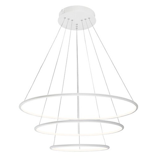 Pendul Donatella LED 95W metal/acril alb Rabalux