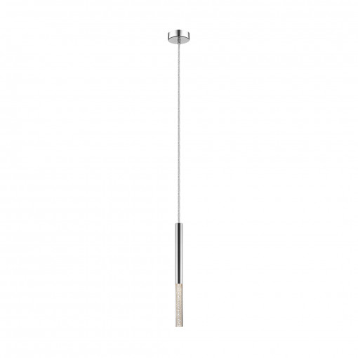 Pendul One 1xLED metal/acril crom Zuma Line