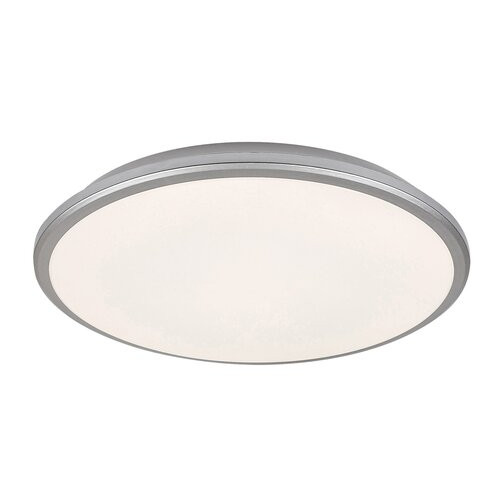 Plafoniera Engon LED 18W acril argintiu/alb Rabalux