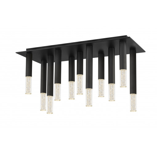 Plafoniera One 11xLED metal/acril negru Zuma Line