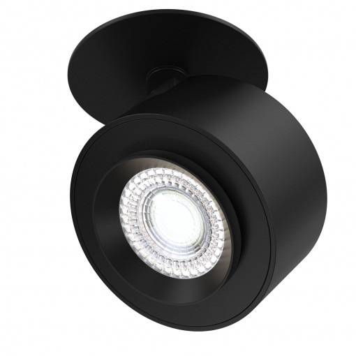 Spot aplicat Treo LED metal negru Maytoni