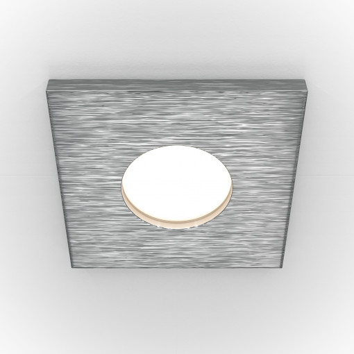 Spot incastrat Stark 1xGU10 metal argintiu Maytoni DL083-01-GU10-SQ-S