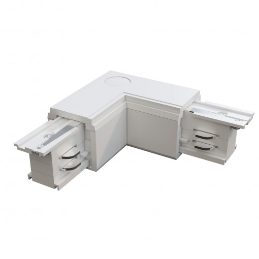 Accesoriu sina 3C Conector L acril alb TRA005CL-31W-L