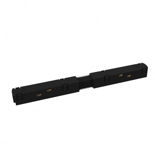 Accesoriu sina magnetica S35 Conector liniar 1x acril negru