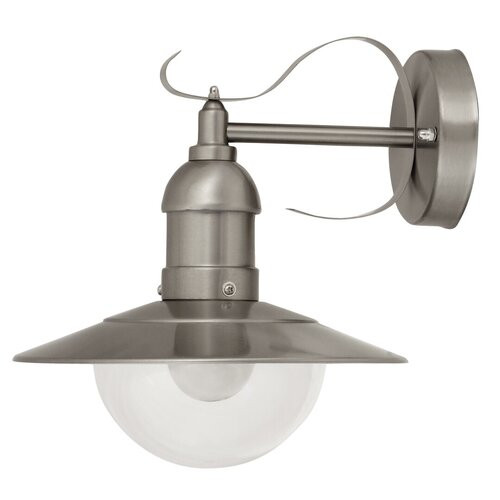 Aplica exterior Oslo 1xE27 metal/acril nichel Rabalux