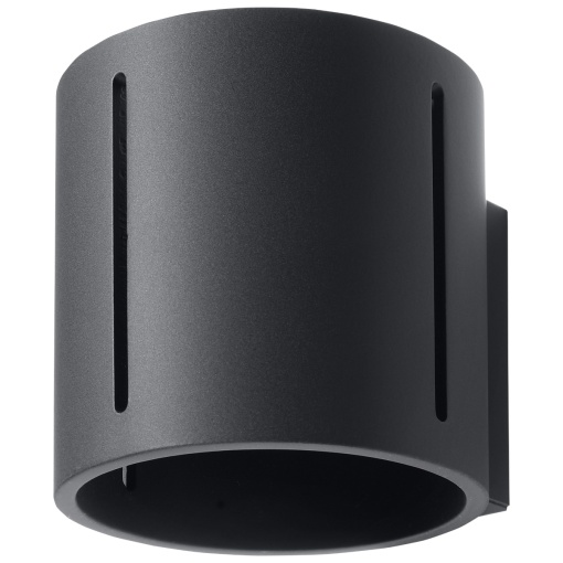 Aplica Inez 1xG9 metal negru cilindric