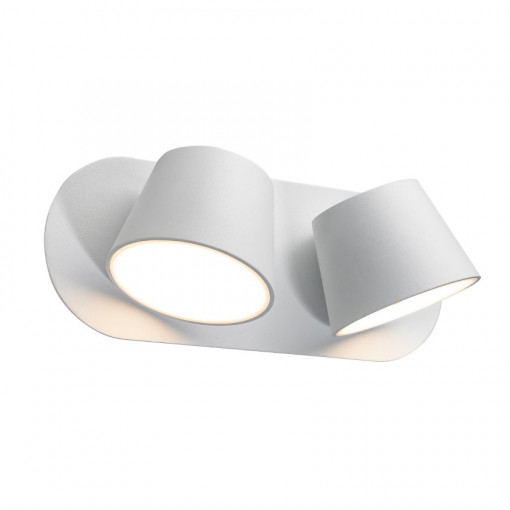 Aplica Kuola LED 12W 440 lumeni metal alb Italux