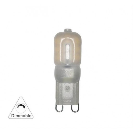 Bec LED G9 dimabil 4W 350 lm 6200K lumina rece