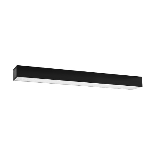 Corp liniar aplicat Pinne LED 3000K 2080lm metal negru liniar