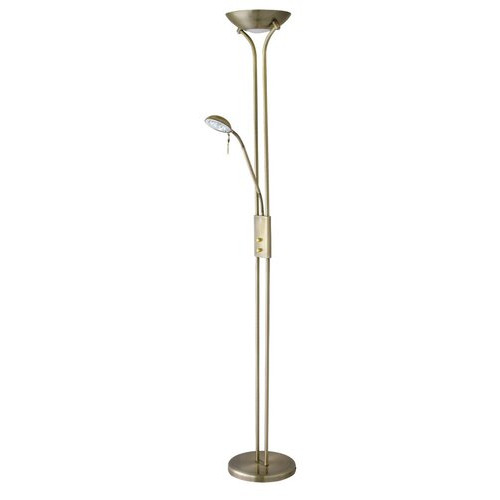Lampadar Beta 1+1xR7s+G9 metal/sticla bronz Rabalux RBL4076