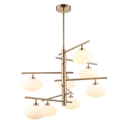 Lustra Fiorenzo 8xG9 metal alama Italux