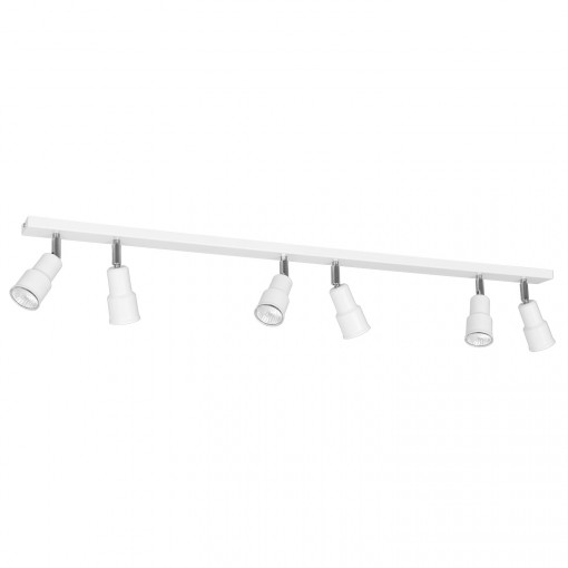 Plafoniera Aspo 6xGU10 metal alb Aldex