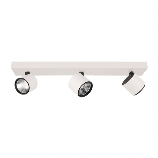 Plafoniera Boniva LED 5W 900 lumeni metal alb/negru Italux