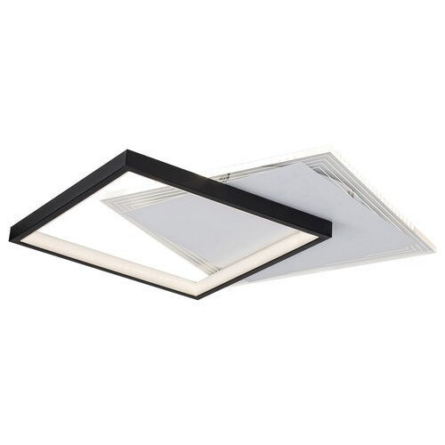Plafoniera Malcolm LED 35W metal/acril negru/alb Rabalux