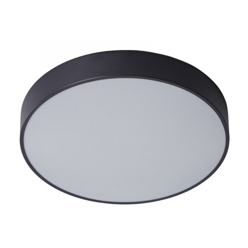 Plafoniera Orbital LED 30W 1800 lumeni metal/acril negru sablat Italux
