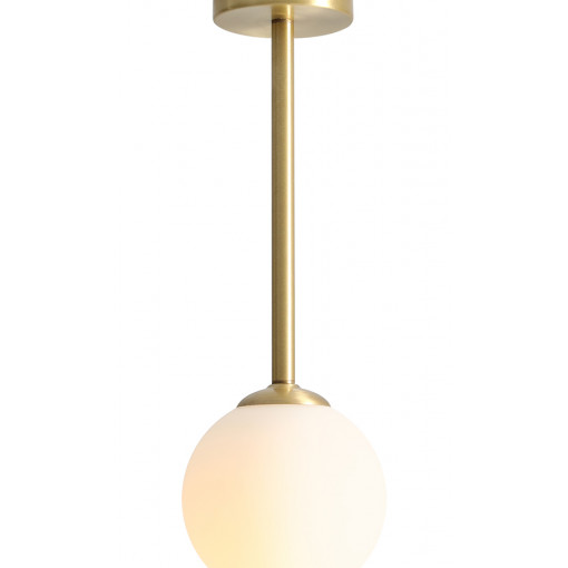 Plafoniera Pinne S 1xE14 metal/sticla alama Aldex