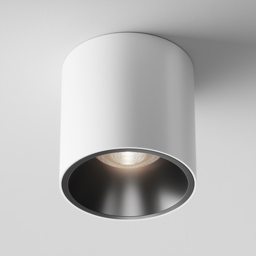 Spot aplicat Alfa LED 1xLED metal alb/negru Maytoni