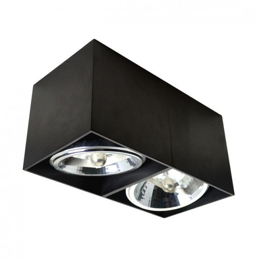 Spot aplicat Box Sl2 2xG9 metal negru Zuma Line