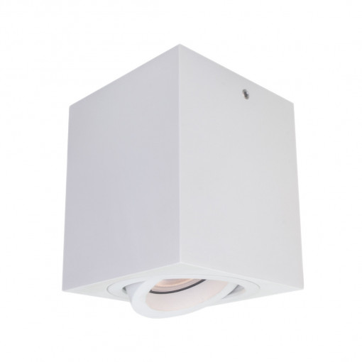 Spot aplicat Emilio 1xGU10 metal alb Italux