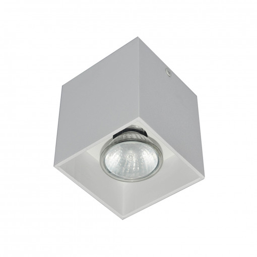 Spot aplicat Square 1xGU10 metal alb Zuma Line