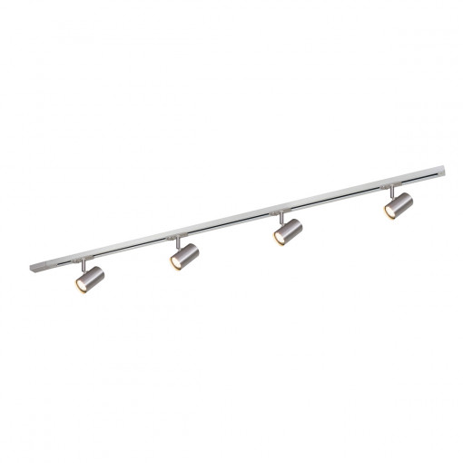Spot bara Marvi TR Jazz SN 4xGU10 metal nichel satinat Italux