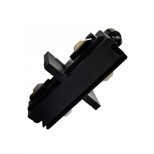 Accesoriu sina Marvi Track Connector liniar metal/acril negru Italux