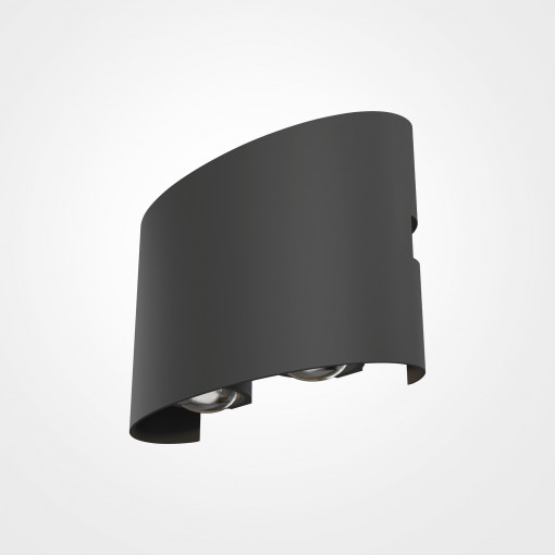 Aplica exterior Strato LED metal grafit Maytoni O417WL-L4GR3K