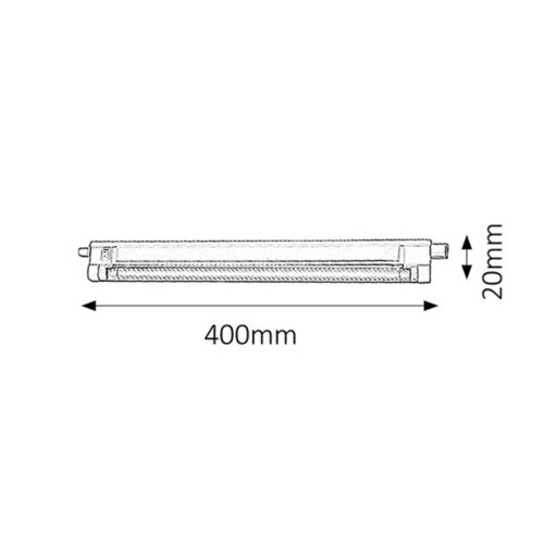 Lampa de dulap/cabinet Slim 1xG5 acril alb Rabalux RBL2341