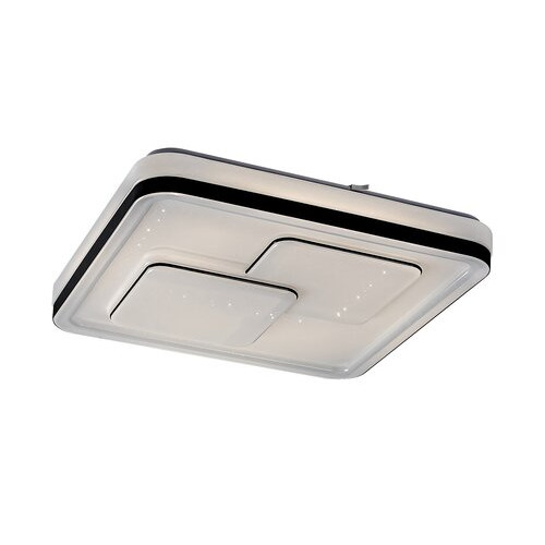 Plafoniera Hecate LED 40W metal/acril negru/alb Rabalux