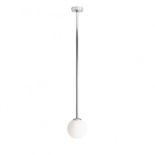 Plafoniera Pinne L 1xE14 metal/sticla crom Aldex