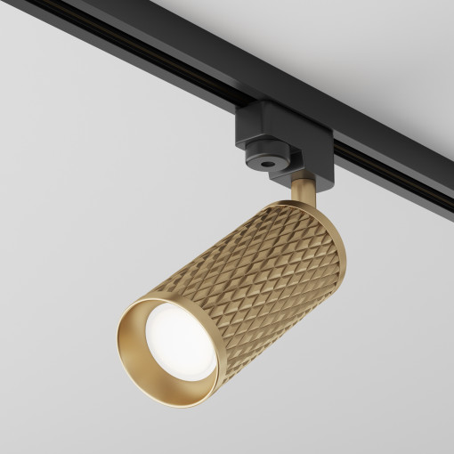 Proiector sina Focus Design 1xGU10 metal auriu/negru