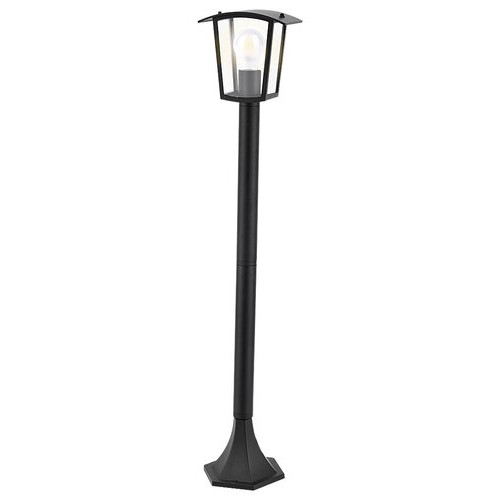 Stalp exterior Taverna 1xE27 metal/acril negru Rabalux