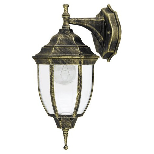 Aplica exterior Nizza 1xE27 metal/sticla auriu antichizat Rabalux