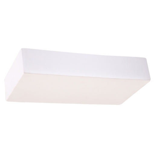 Aplica Taugan 2xG9 ceramica alb rectangular