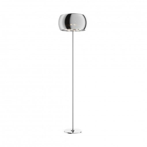 Lampadar Crystal 4xG9 metal/sticla/cristal transparent Zuma Line