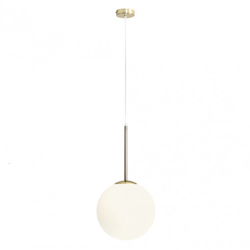 Pendul Bosso M 1xE27 metal/sticla auriu Aldex