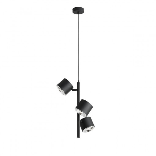 Pendul Bot 3xGU10 metal negru Aldex