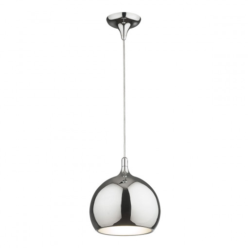 Pendul Flask 1xE27 metal crom Italux