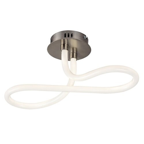 Plafoniera Irelia LED 23W metal/acril nichel/alb Rabalux