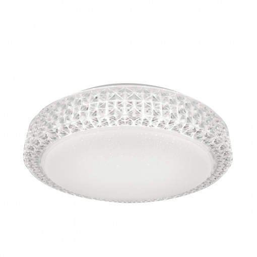 Plafoniera Moa 1xLED metal/acril alb/transparent Zuma Line