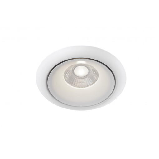 Spot incastrat Yin LED metal alb Maytoni