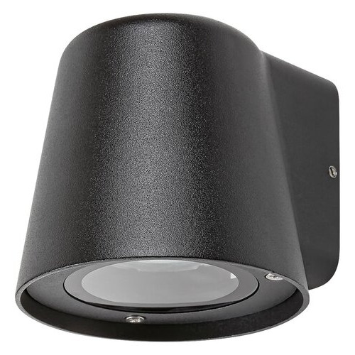 Aplica exterior Mandal 1xGU10 metal/sticla negru/transparent Rabalux