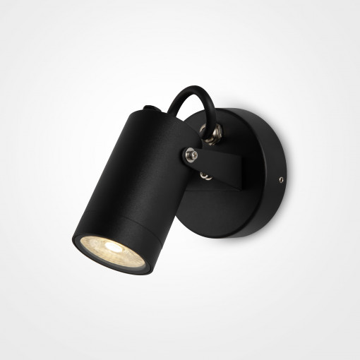 Aplica exterior Scope 1xGU10 metal negru Maytoni