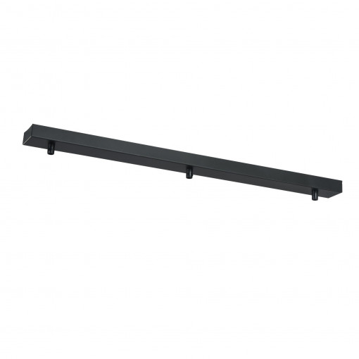 Baza Universal metal negru 3 fire Maytoni