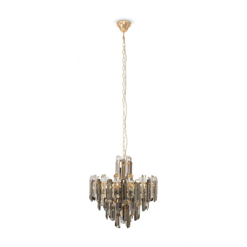 Candelabru Flare metal/cristal auriu Maytoni