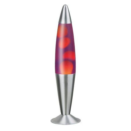Lampa decorativa Lollipop 2 1xE14 metal/sticla portocaliu/violet Rabalux