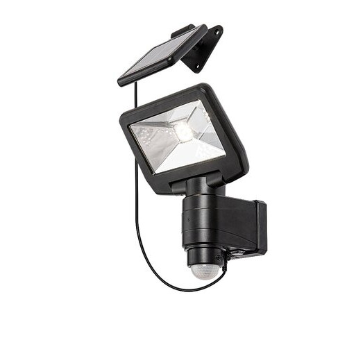 Lampa solara Dojran LED 5W acril negru Rabalux