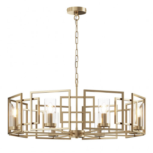Lustra Bowi metal/sticla auriu Maytoni